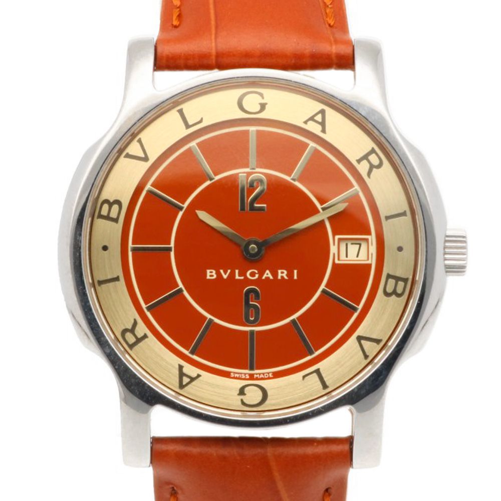 Bvlgari Solo Tempo Watch Stainless Steel Quartz