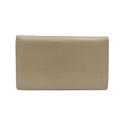 Celine Wallet Leather Calf Hair Beige Yellow Ivory — view 2