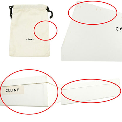 Celine Wallet Leather Calf Hair Beige Yellow Ivory — view 9