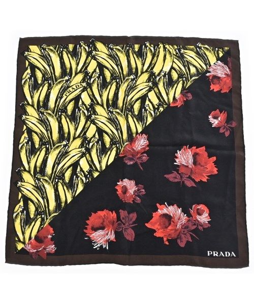Prada Bandana Scarf Black
