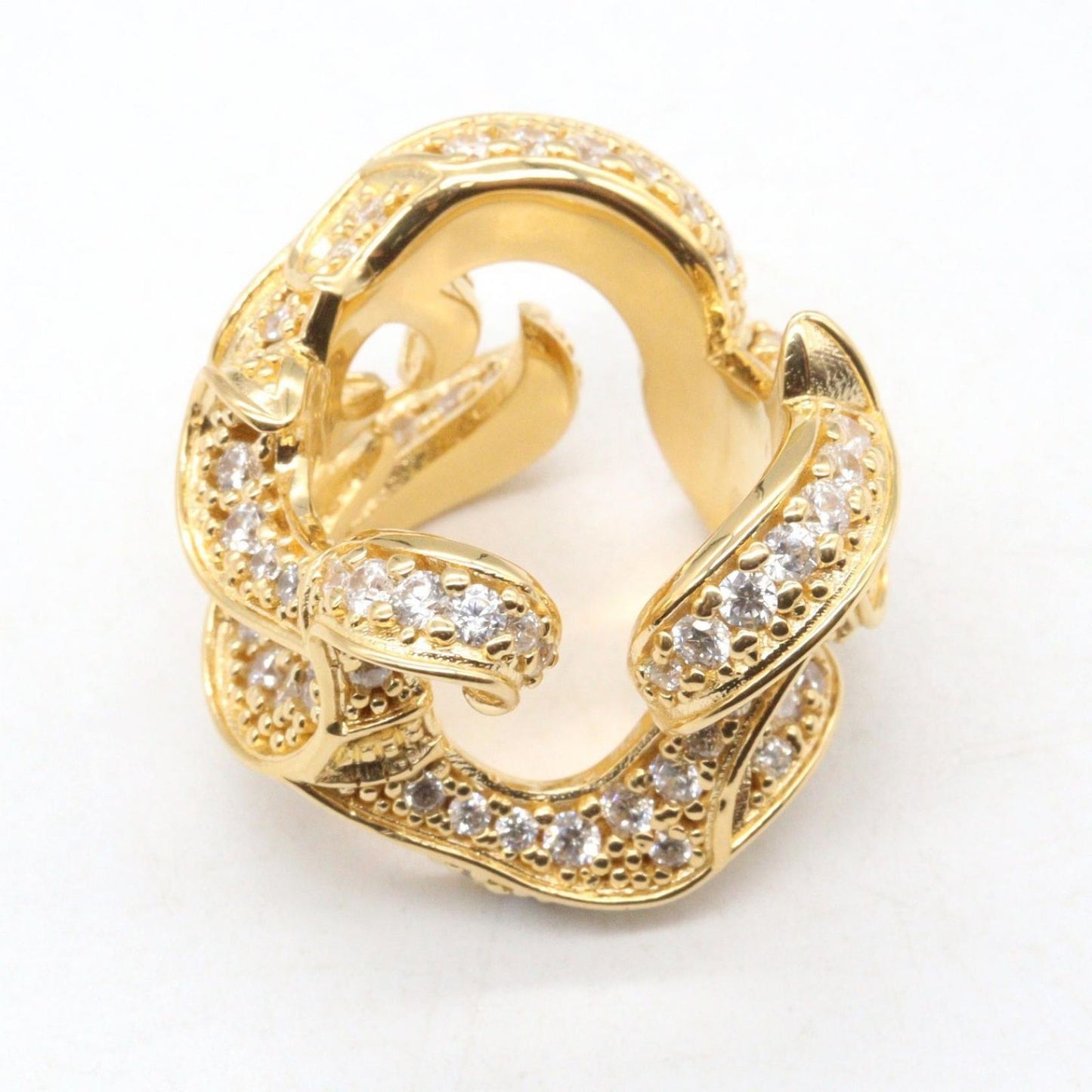 Bottega Veneta Ring CZ Sterling Silver 925 Diamond — view 4