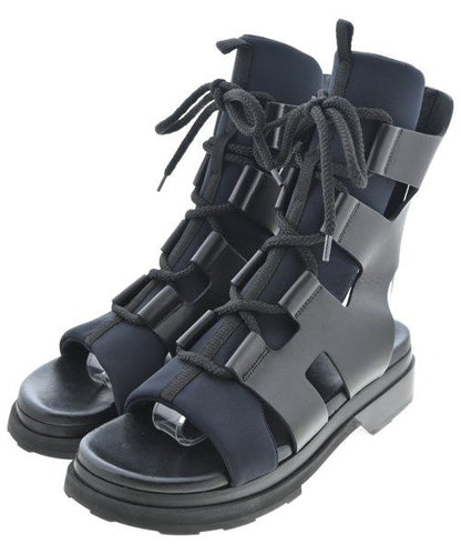Hermes Boots Black