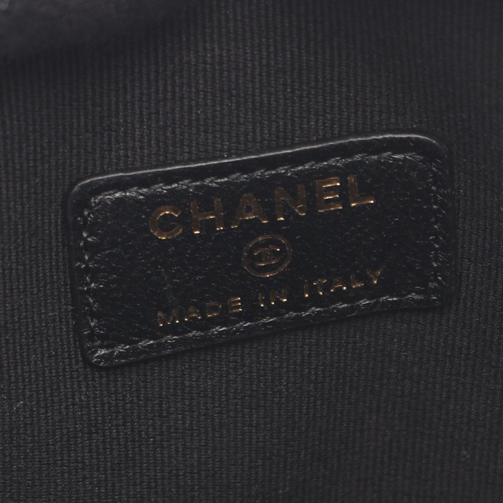 Chanel Shoulder Bag Heart Chain Clutch Quilted Black Lambskin — view 4