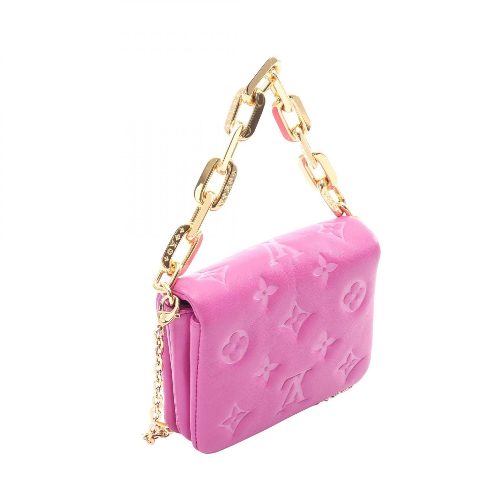 Louis Vuitton Coussin Belt Bag 2-Way Orchide Leather — view 2
