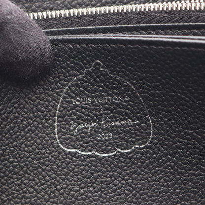 Louis Vuitton Round Wallet LV YK Zippy Monogram Empreinte Noir White Leather — view 4