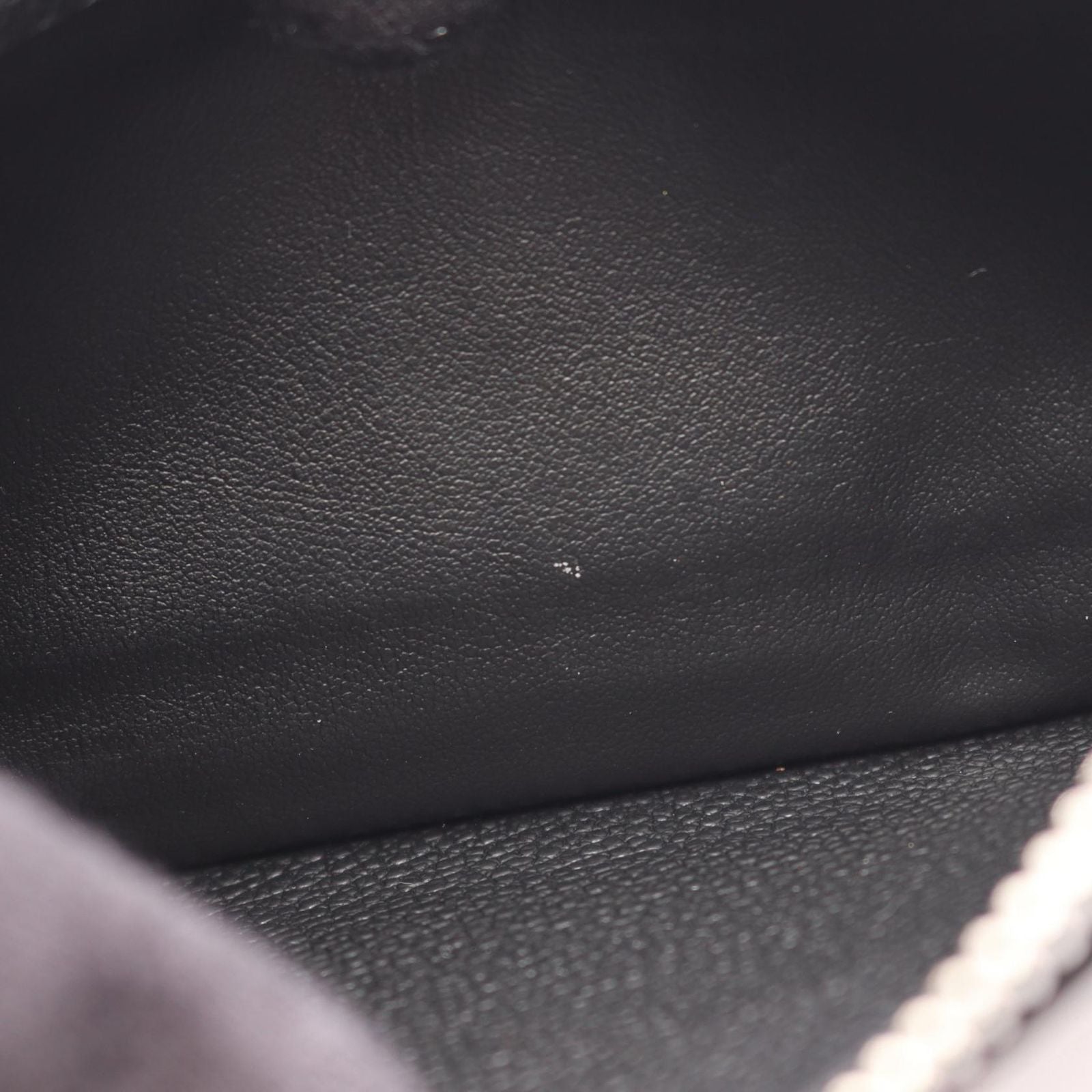 Louis Vuitton Round Wallet LV YK Zippy Monogram Empreinte Noir White Leather — view 5