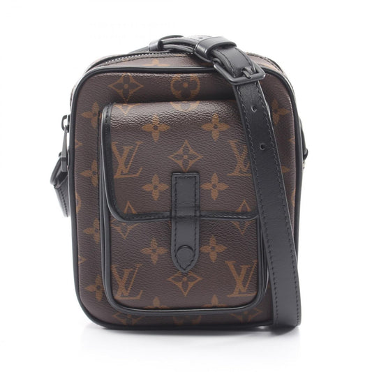 Louis Vuitton Shoulder Bag Christopher Wearable Wallet Canvas Leather