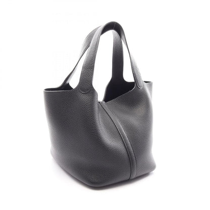 Hermes Handbag Picotin Lock MM Black Leather — view 2