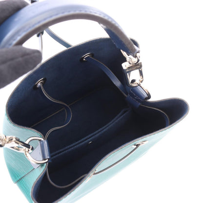 Louis Vuitton Handbag Neo Noe BB 2-Way Vert Emrod Andigo Leather — view 3