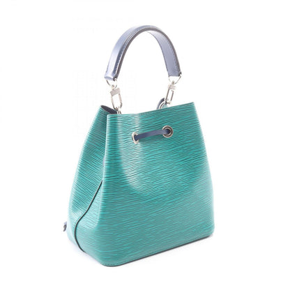 Louis Vuitton Handbag Neo Noe BB 2-Way Vert Emrod Andigo Leather — view 2