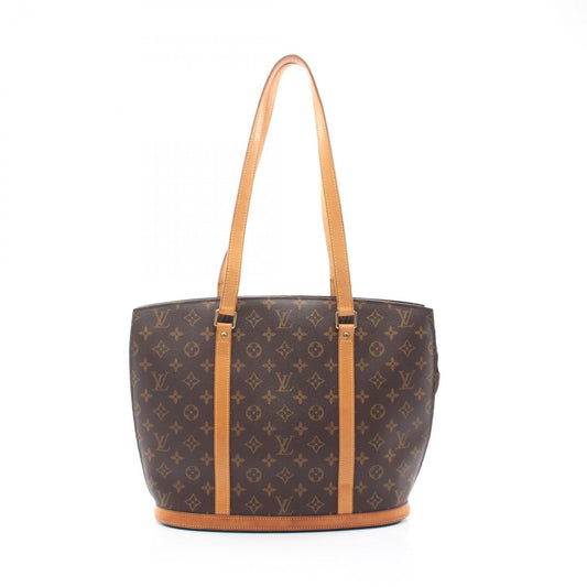 Louis Vuitton Shoulder Bag Babylon Canvas Leather
