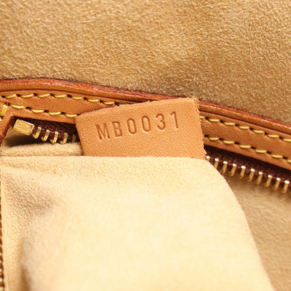Louis Vuitton Shoulder Bag Babylon Canvas Leather — view 5