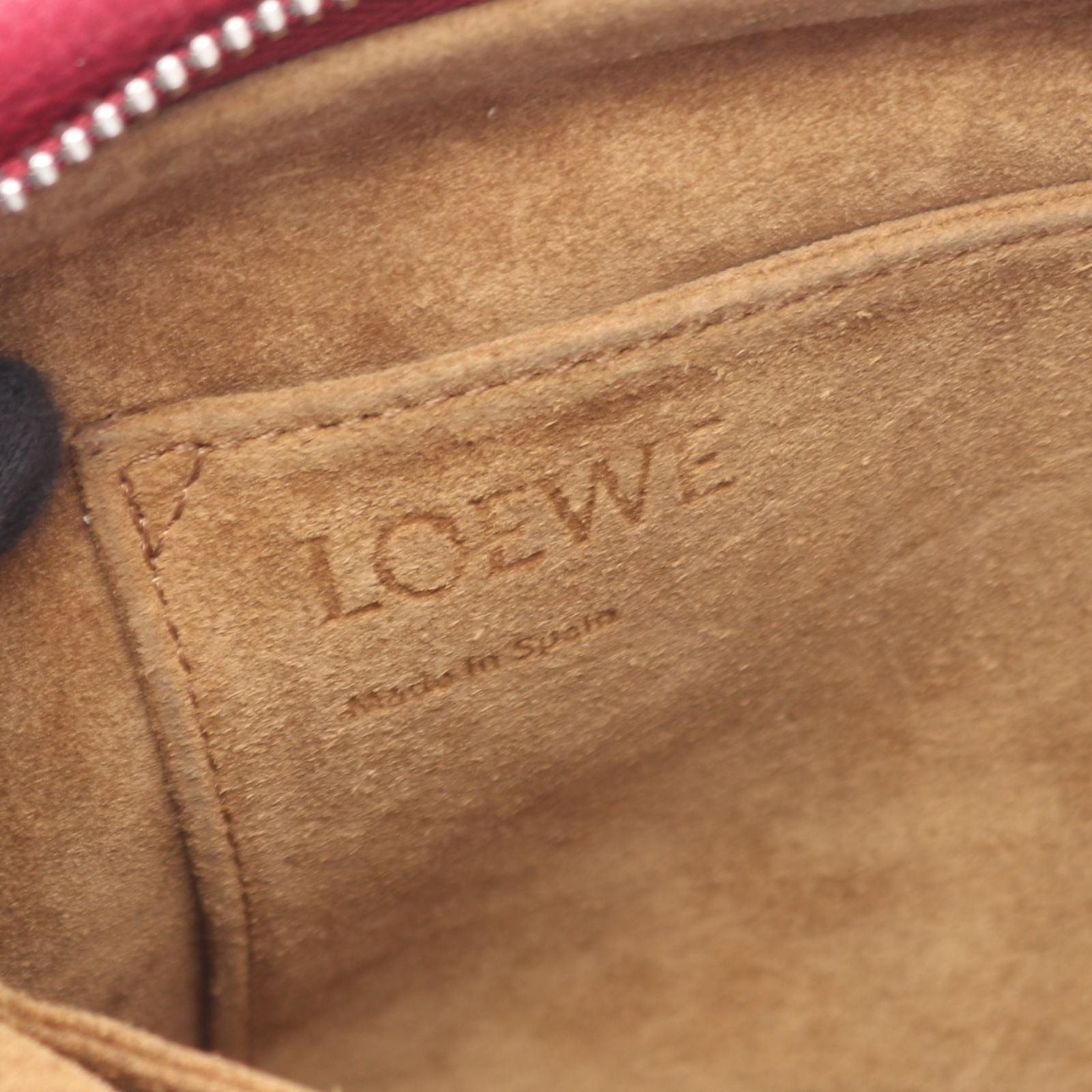 Loewe Handbag Missy Small 2-Way Red Leather — view 4