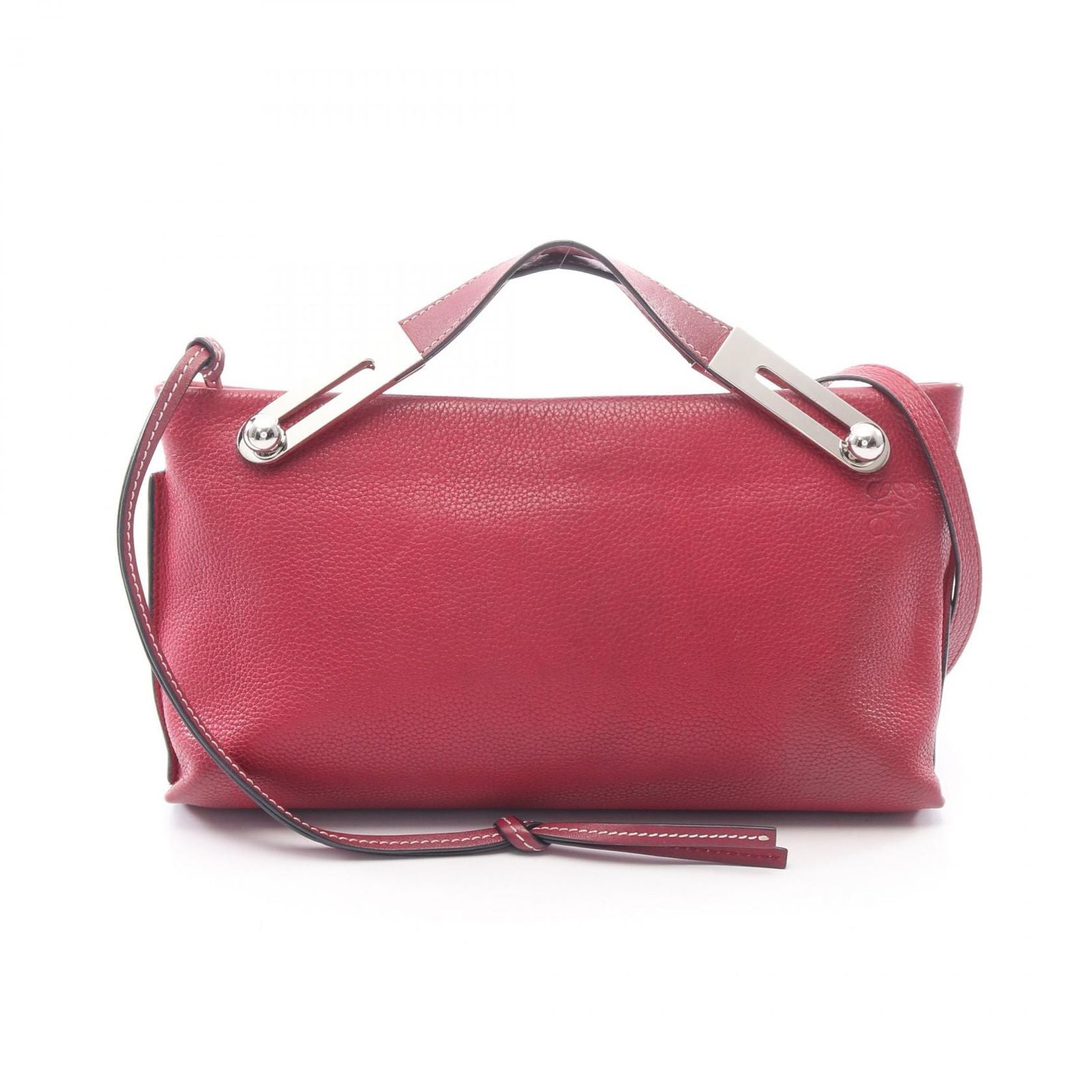 Loewe Handbag Missy Small 2-Way Red Leather