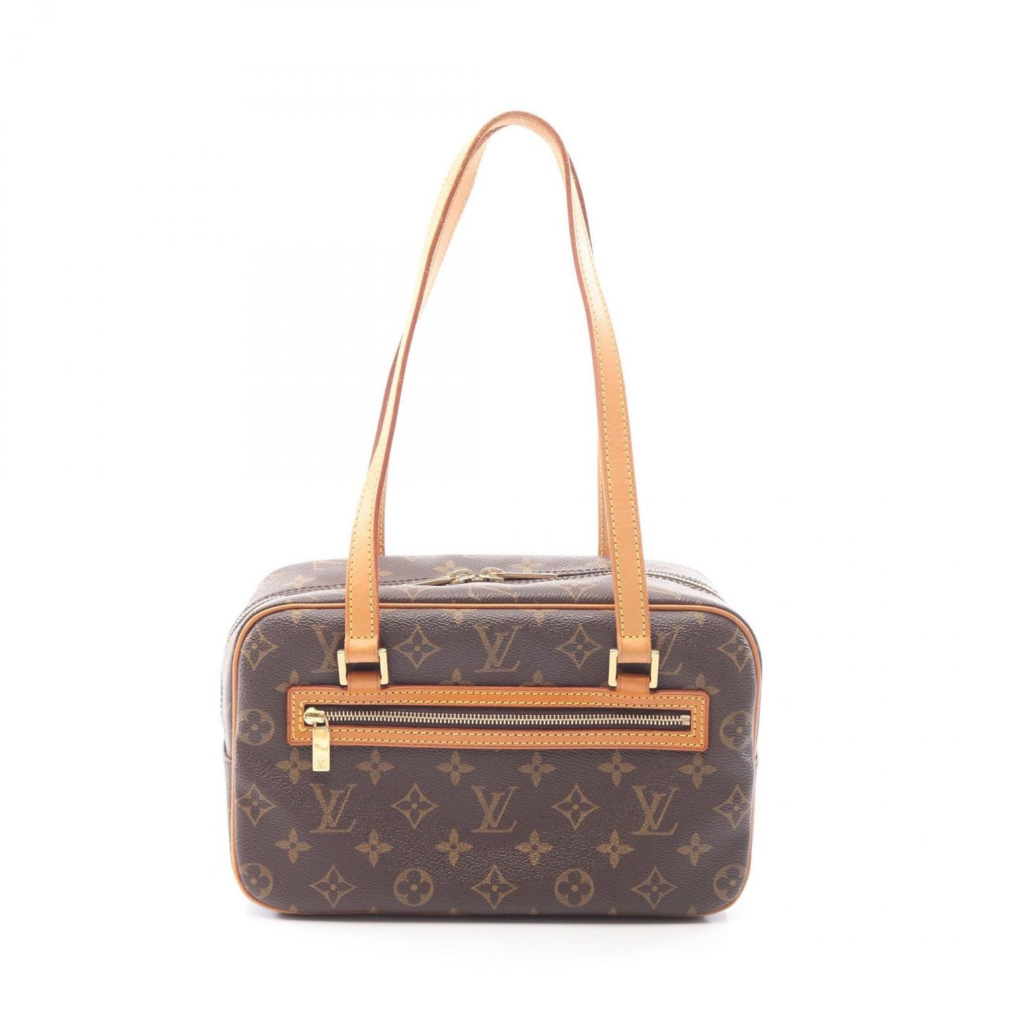 Louis Vuitton Shoulder Bag Cite MM Co Ting Canvas Leather