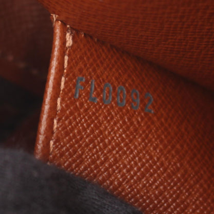 Louis Vuitton Shoulder Bag Cite MM Co Ting Canvas Leather — view 5