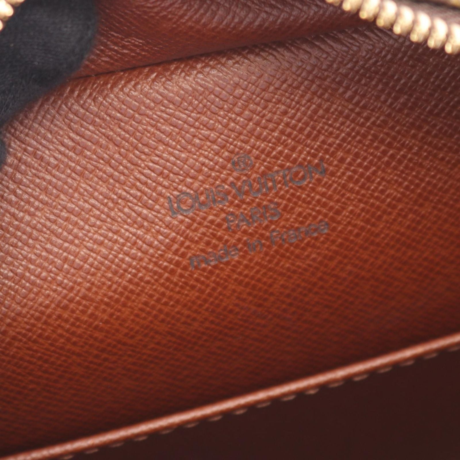 Louis Vuitton Shoulder Bag Cite MM Co Ting Canvas Leather — view 4