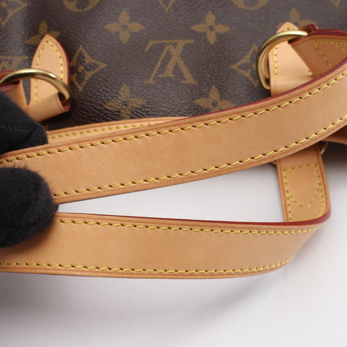 Louis Vuitton Handbag Batignolles Canvas Leather — view 7