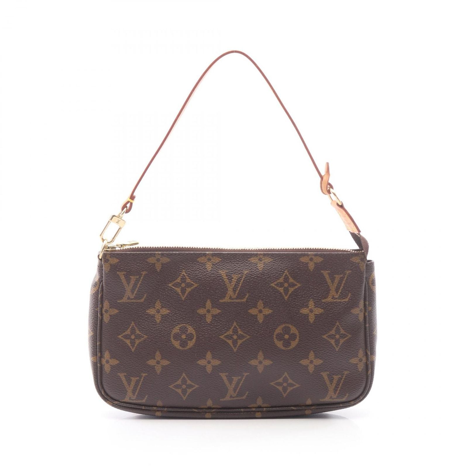 Louis Vuitton Handbag Pochette Canvas Leather
