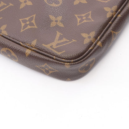 Louis Vuitton Handbag Pochette Canvas Leather — view 9
