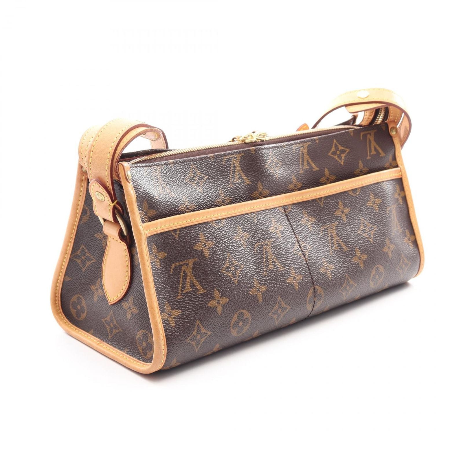 Louis Vuitton Shoulder Bag Popincourt Long Canvas Leather — view 2