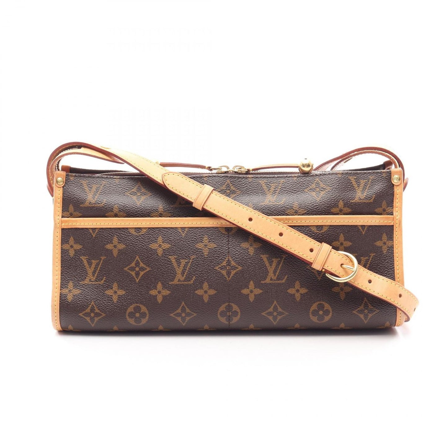 Louis Vuitton Shoulder Bag Popincourt Long Canvas Leather