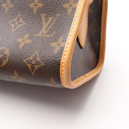 Louis Vuitton Shoulder Bag Popincourt Long Canvas Leather — view 9