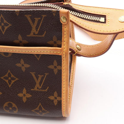 Louis Vuitton Shoulder Bag Popincourt Long Canvas Leather — view 6