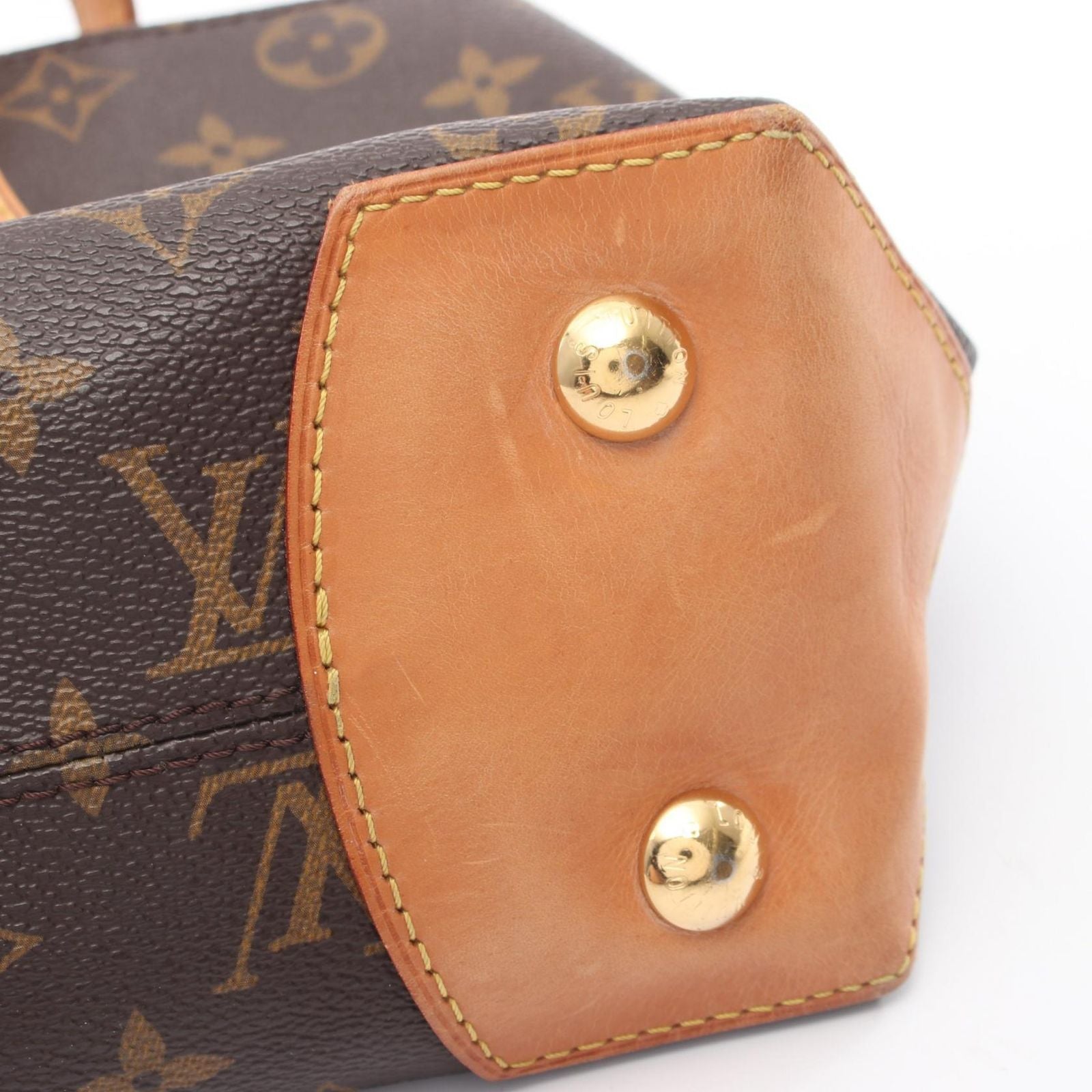 Louis Vuitton Handbag Wilshire PM Canvas Leather — view 8