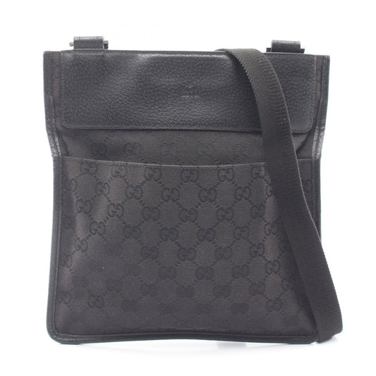 Gucci Shoulder Bag GG Canvas Black