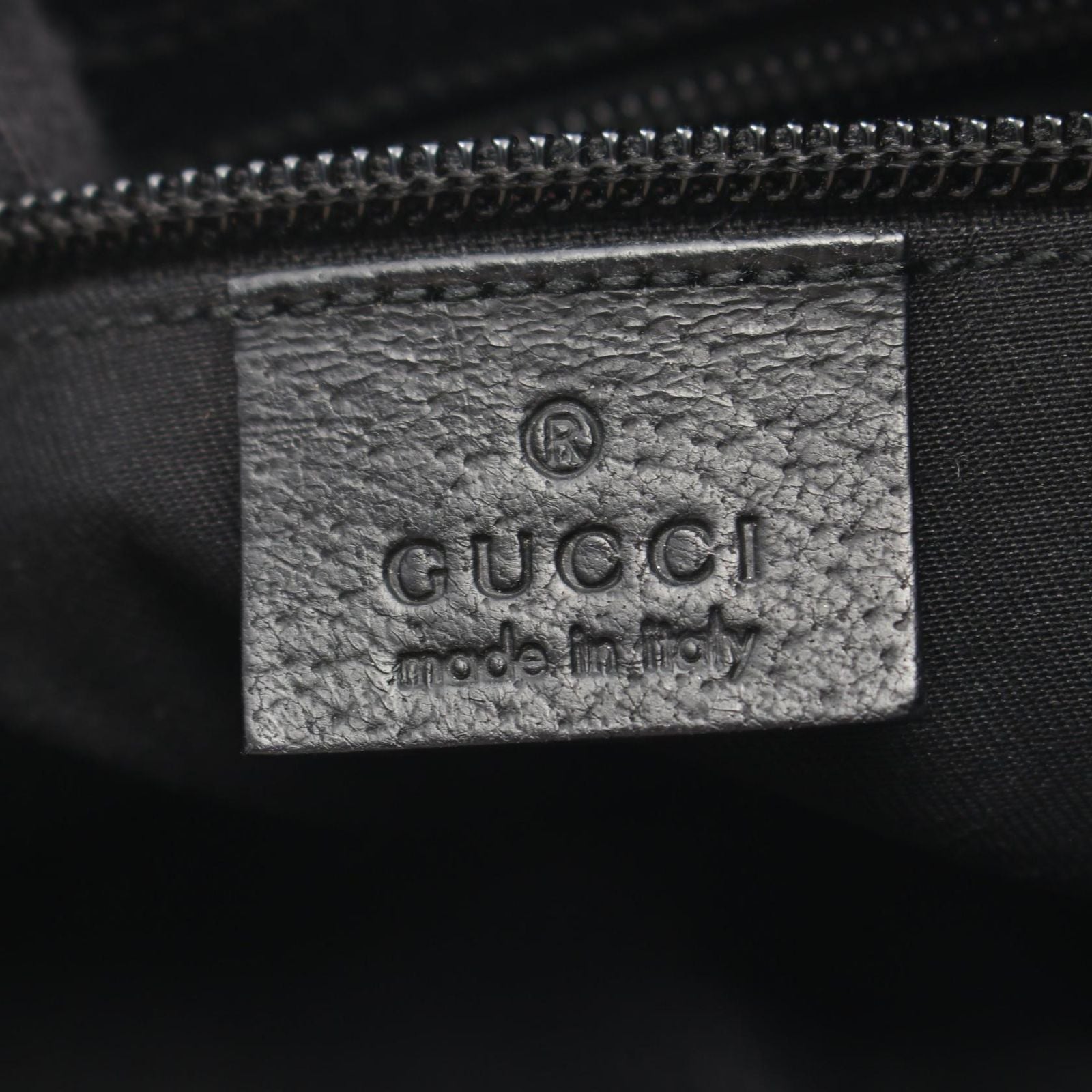 Gucci Shoulder Bag GG Canvas Black — view 4