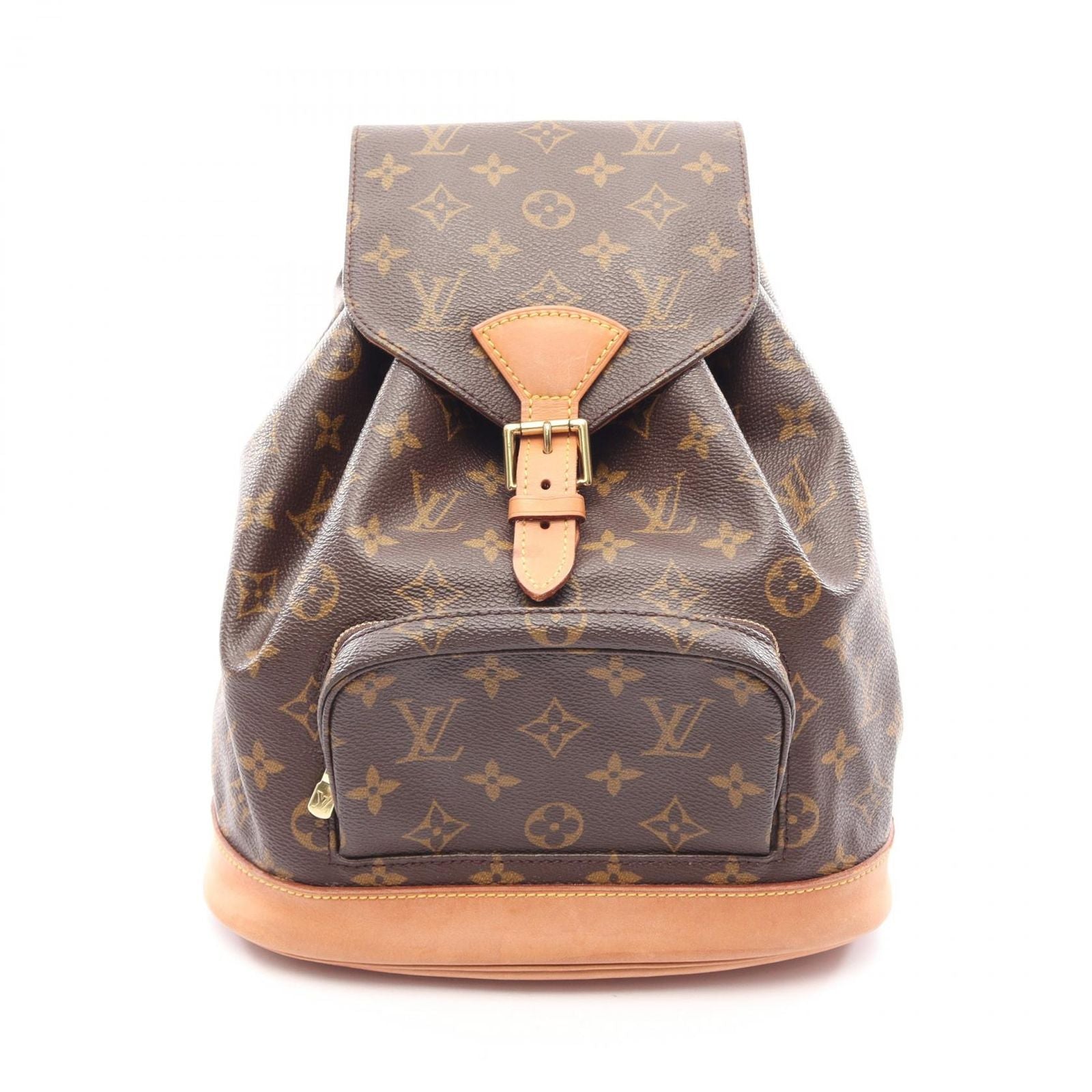 Louis Vuitton Backpack Montsouris MM Canvas Leather