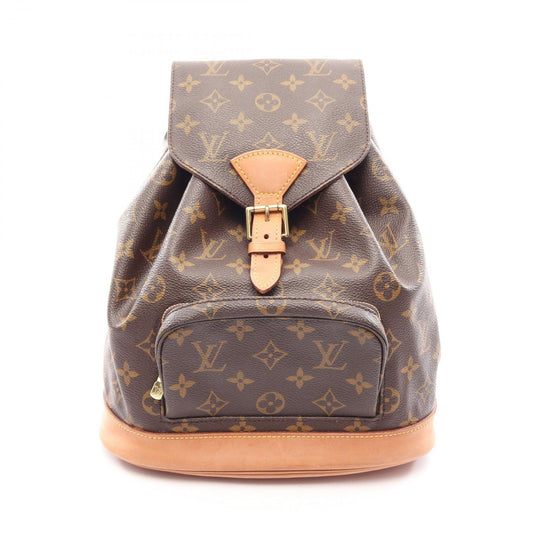 Louis Vuitton Backpack Montsouris MM Canvas Leather