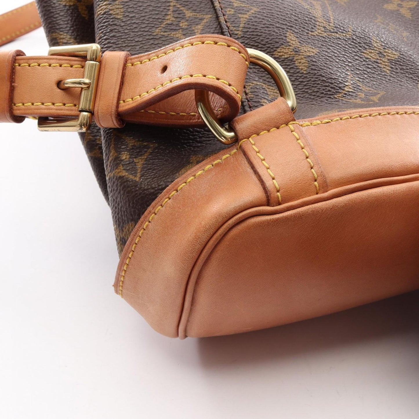 Louis Vuitton Backpack Montsouris MM Canvas Leather — view 8