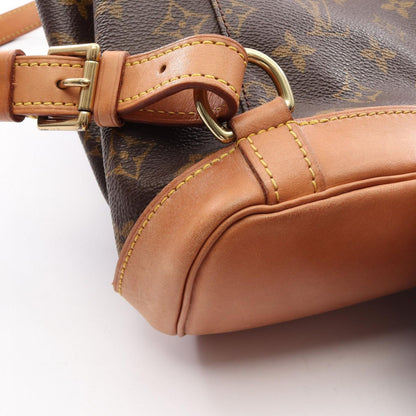 Louis Vuitton Backpack Montsouris MM Canvas Leather — view 8
