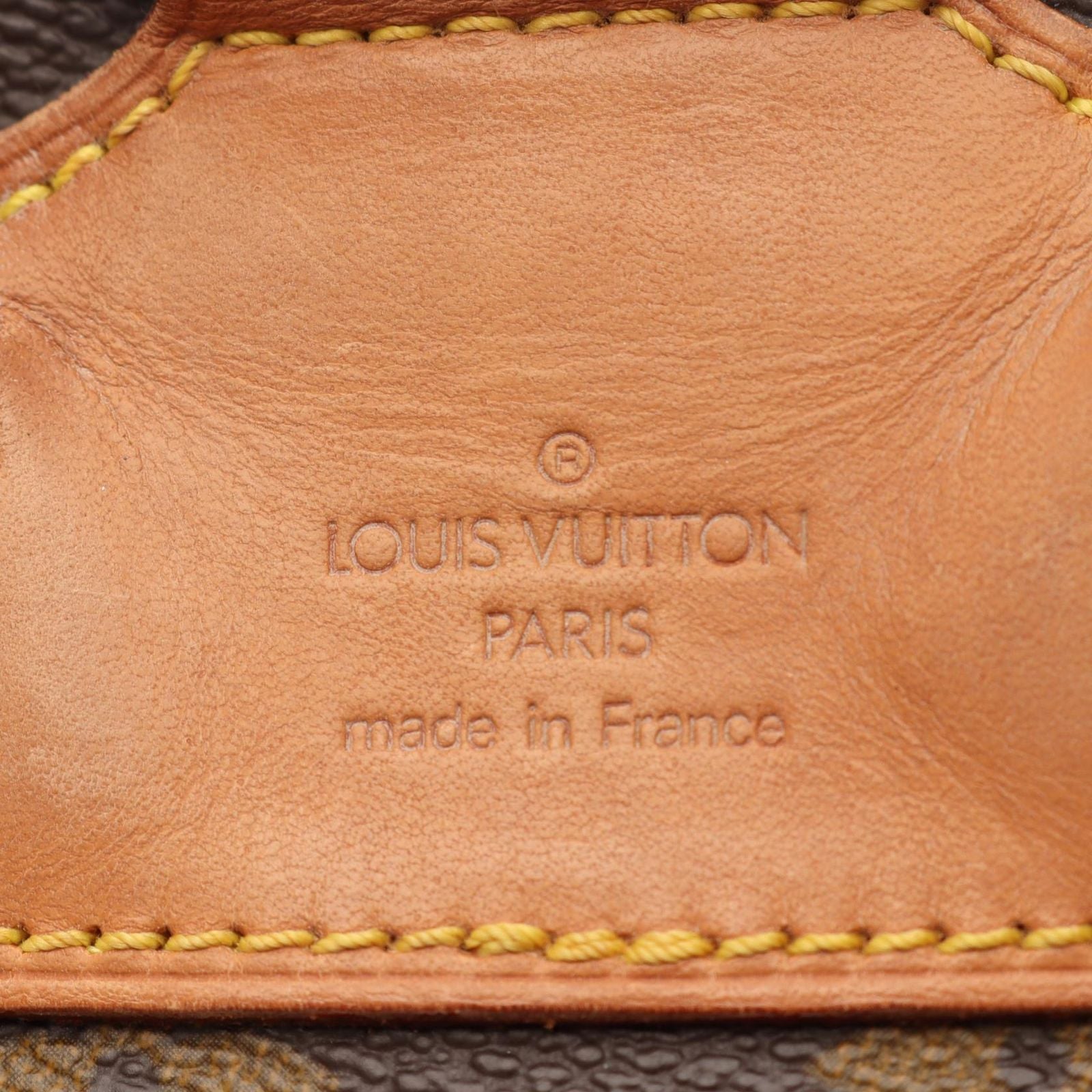 Louis Vuitton Backpack Montsouris MM Canvas Leather — view 4