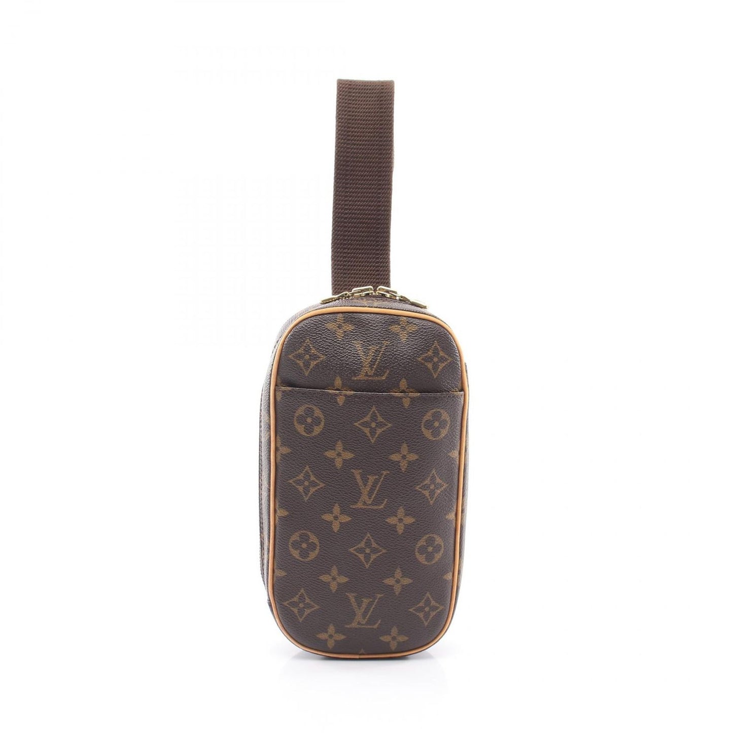 Louis Vuitton Waist Bag Pochette Gange Canvas Leather