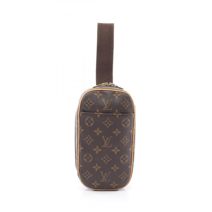 Louis Vuitton Waist Bag Pochette Gange Canvas Leather