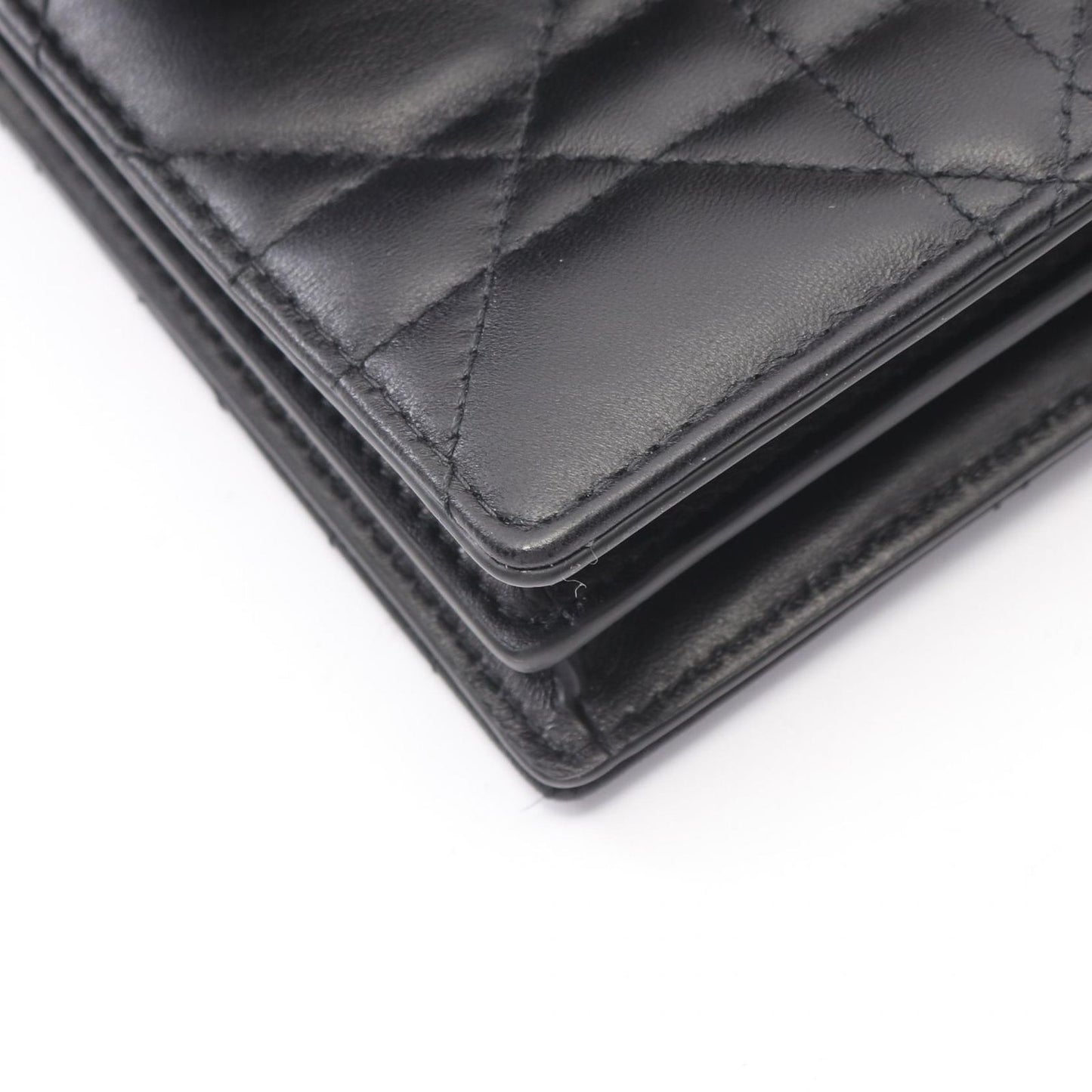 Dior Shoulder Bag Miss Caro Black Leather — view 5