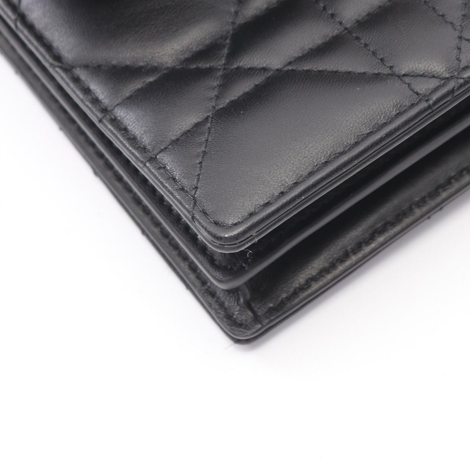 Dior Shoulder Bag Miss Caro Black Leather — view 5