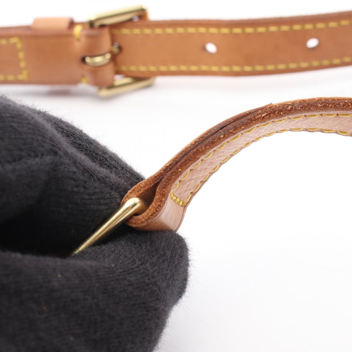 Louis Vuitton Shoulder Bag Musette Tango Short Strap Canvas Leather — view 8