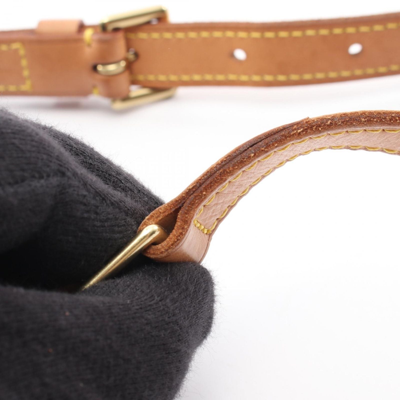 Louis Vuitton Shoulder Bag Musette Tango Short Strap Canvas Leather — view 8