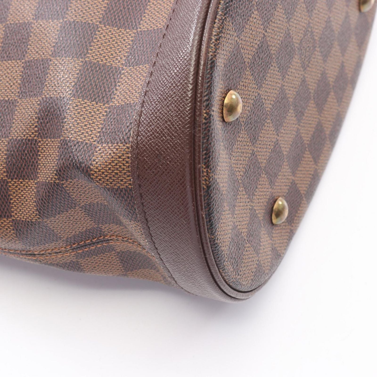 Louis Vuitton Tote Marais Blanc Canvas Leather — view 6