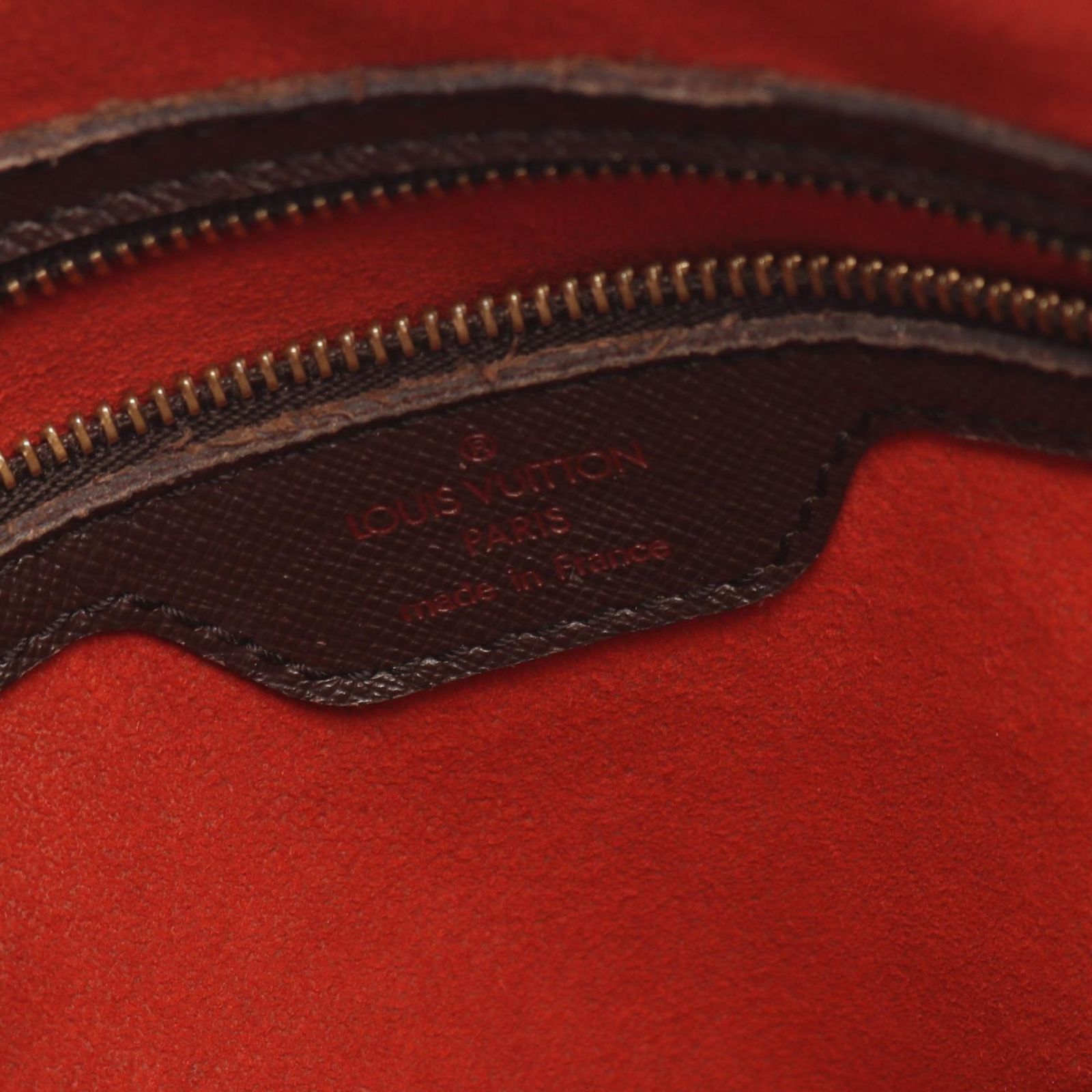 Louis Vuitton Tote Marais Blanc Canvas Leather — view 4
