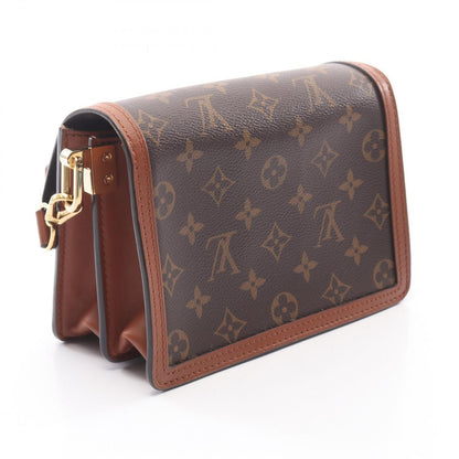 Louis Vuitton Shoulder Bag Dauphine Mini Canvas Leather — view 2