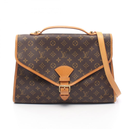 Louis Vuitton Handbag Vivari 2-Way Canvas Leather