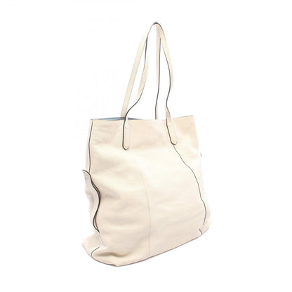 Prada Tote Glace'calf 2-Way White Leather Etiquette — view 2