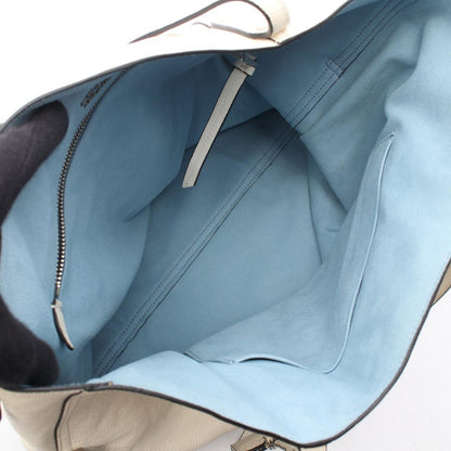 Prada Tote Glace'calf 2-Way White Leather Etiquette — view 3