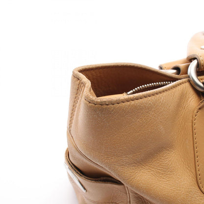 Celine Handbag Boogie Bag Beige Leather — view 8