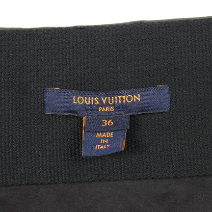 Louis Vuitton Cargo Pants High Waist An1 Black Cotton — view 3
